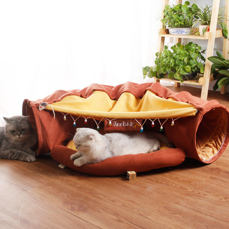 Tunnel de Jeu – Stimulez l’instinct naturel de votre chat