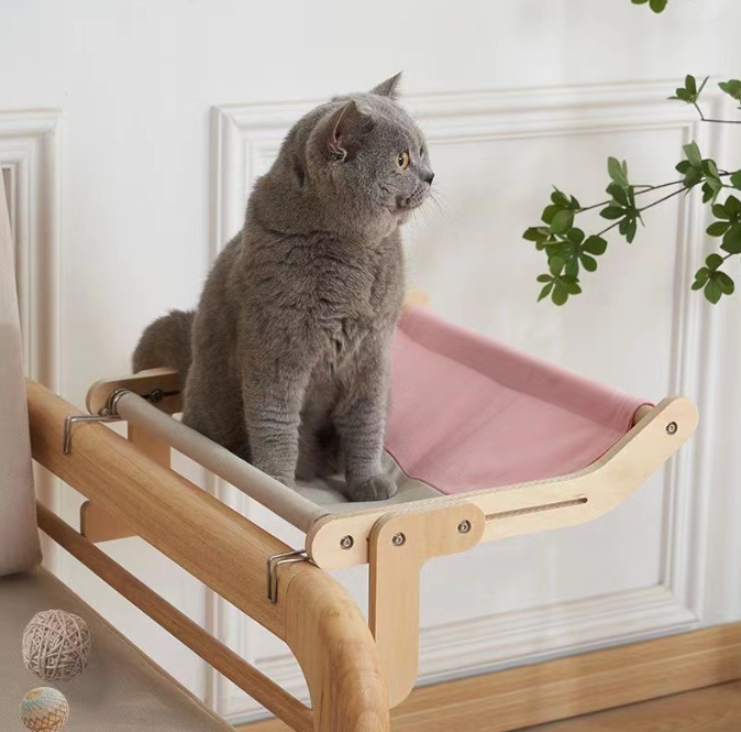 Hamac de Fenêtre Animoo – Le coin préféré de votre chat au soleil