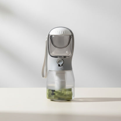 Bouteille 3-en-1 Animoo – L’essentiel pour votre animal, partout avec vous