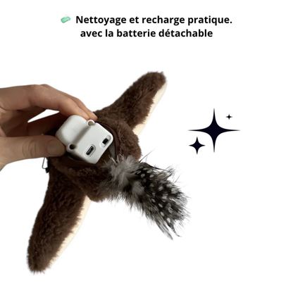 Jouet Interactif Réaliste pour Chat - Animoo
